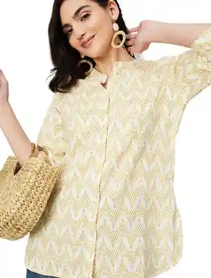 Max Women's Printed Short Kurti